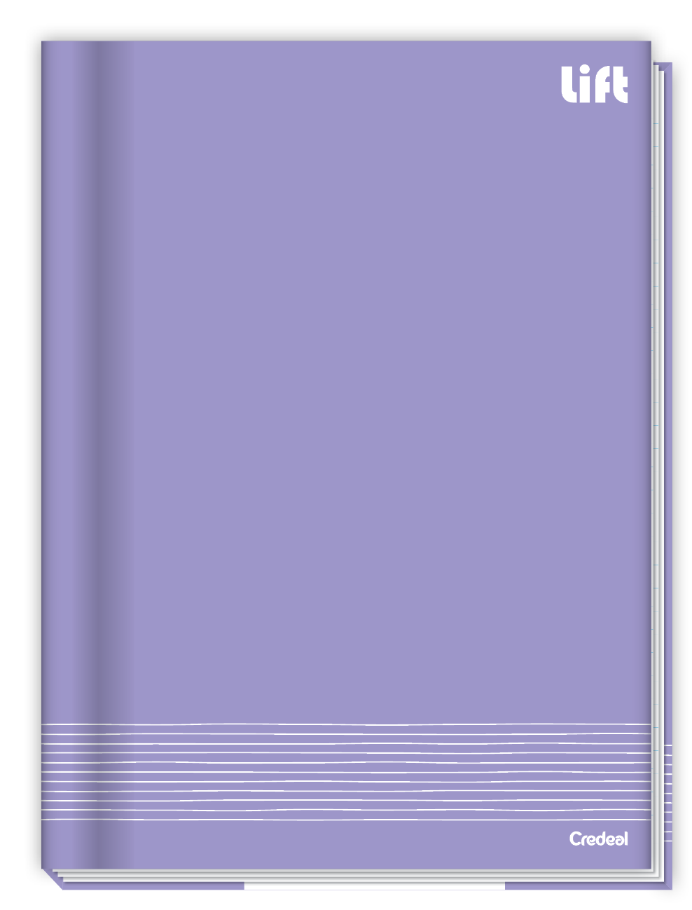 Lift Colorido - Caderno Costurado