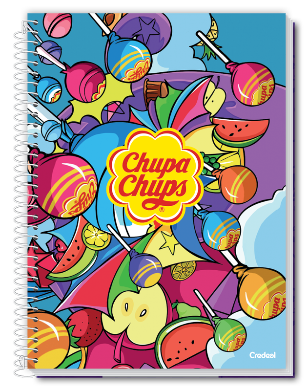 Chupa Chups - Caderno Espiral