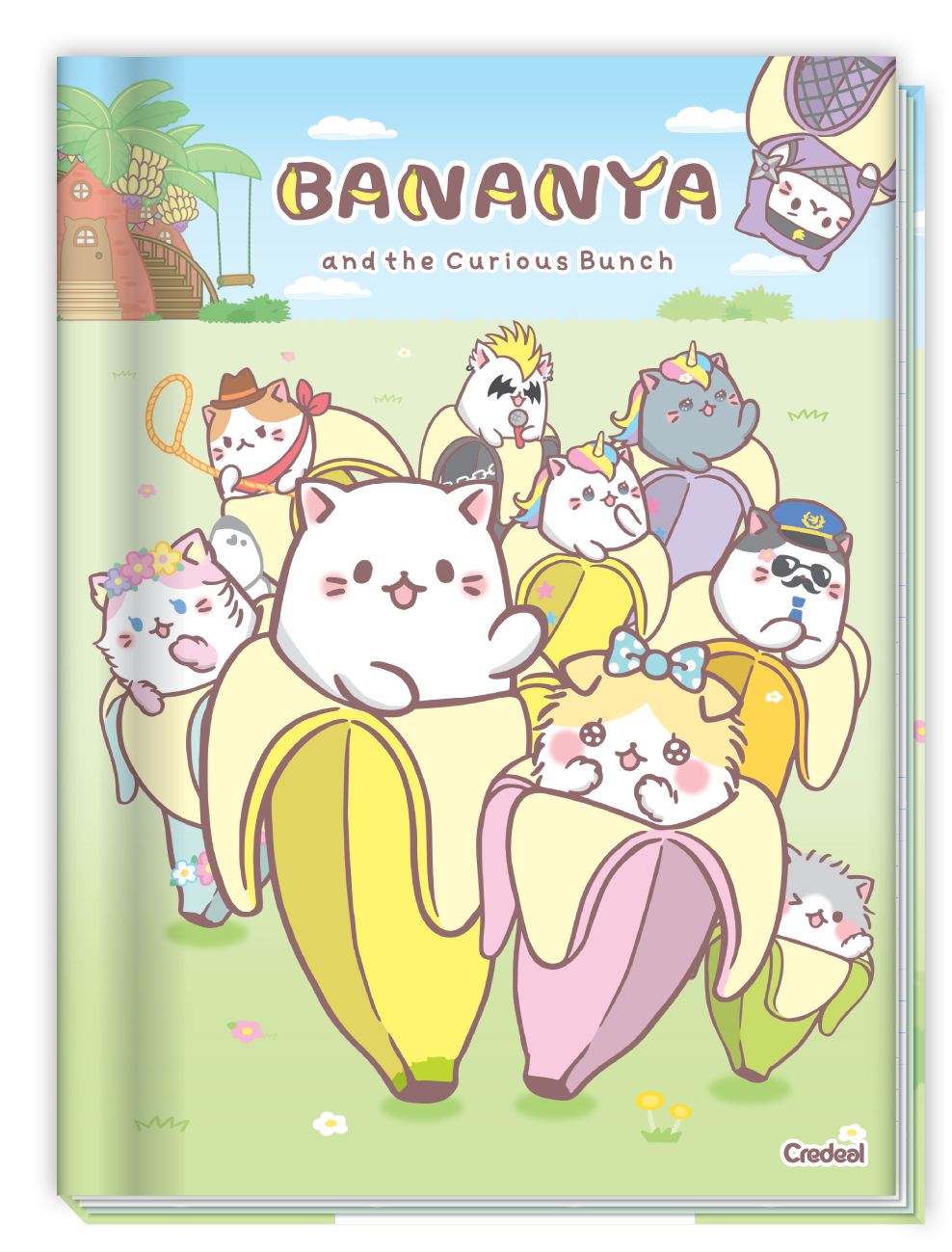 Bananya - Caderno Costurado