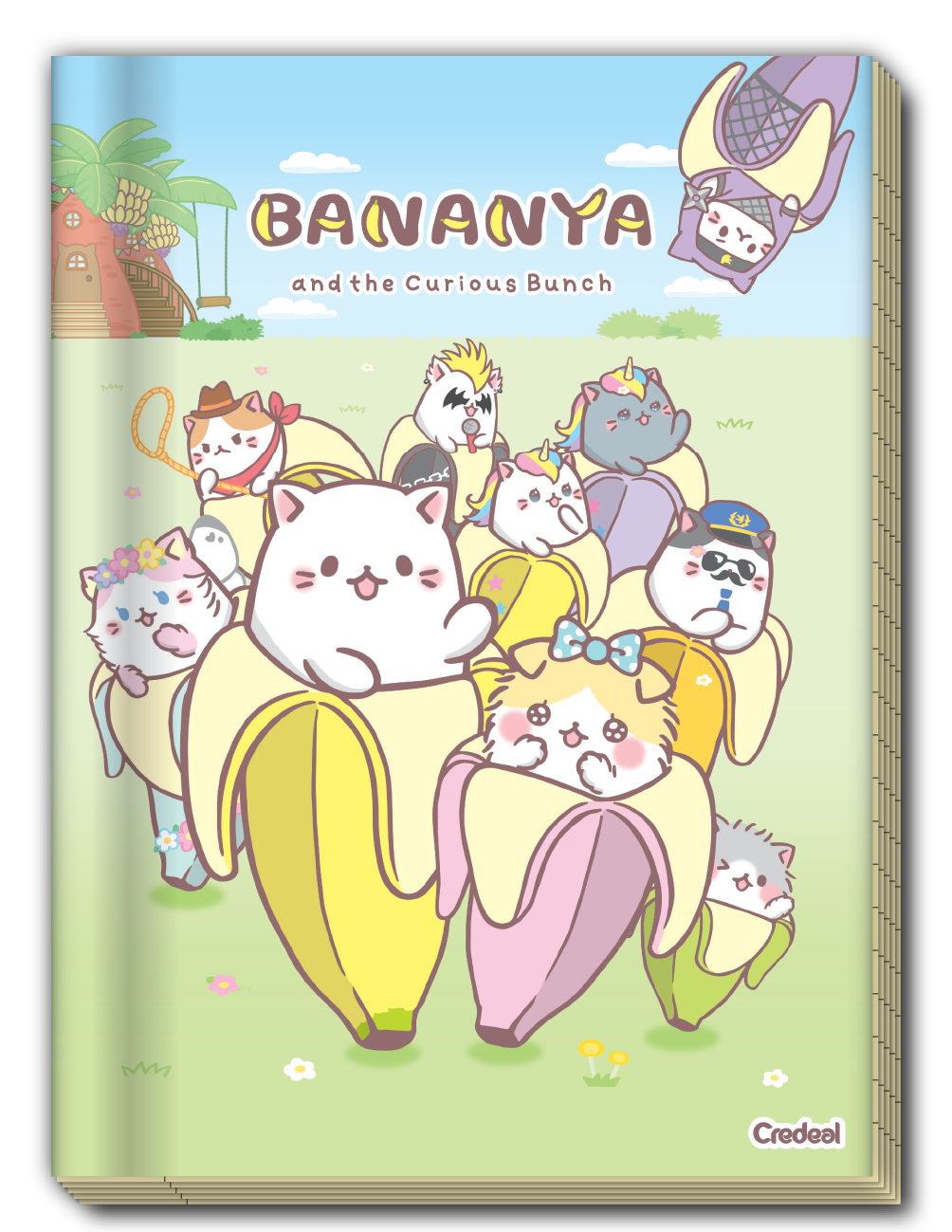 Bananya - Caderno Grampeado