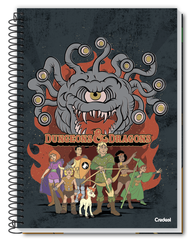 Caverna do Dragão - Caderno Espiral