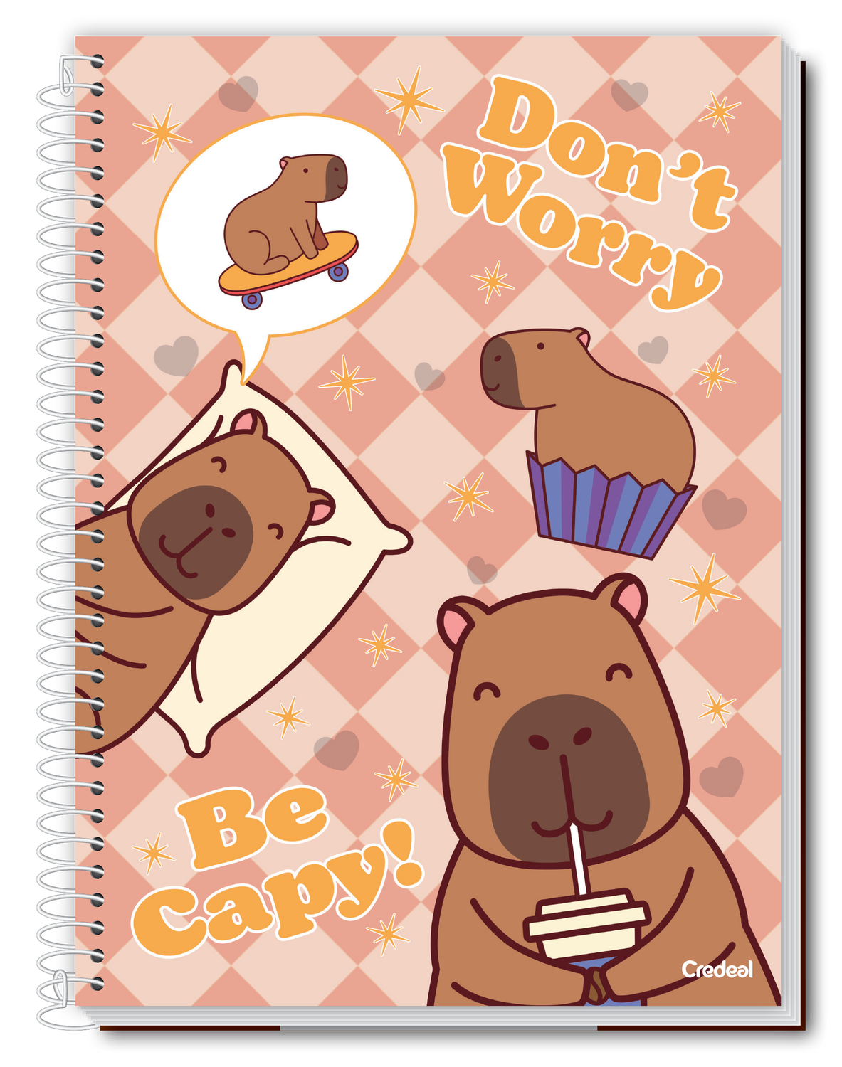 Be Capy - Caderno Espiral