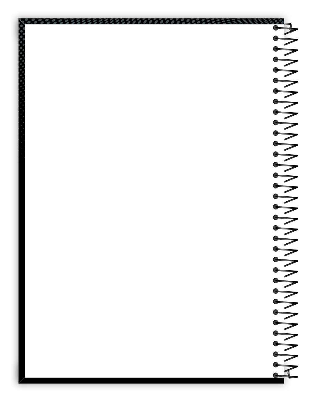 Essenciale Preto - Caderno Espiral