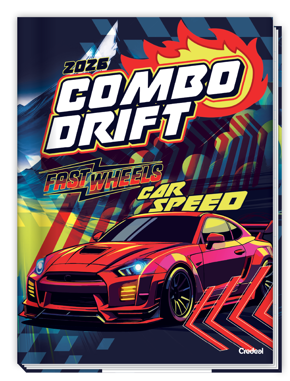 Super Cars - Caderno Costurado