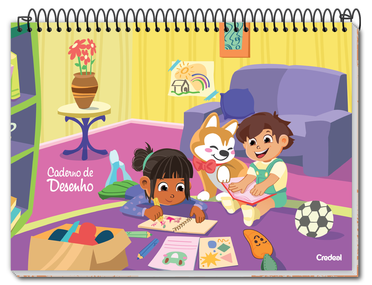 Turma da Lala - Caderno Desenho