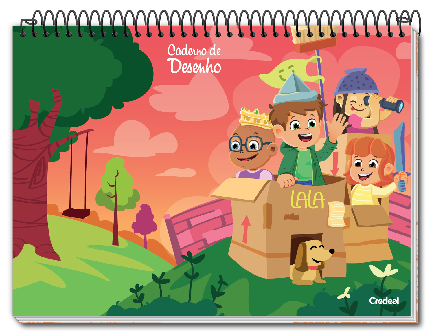 Turma da Lala - Caderno Desenho