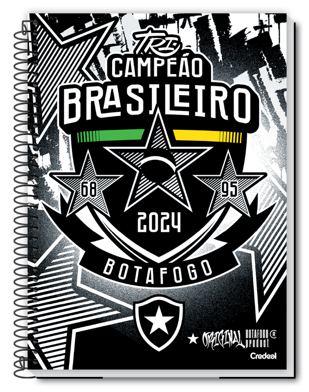 Botafogo - Caderno Espiral
