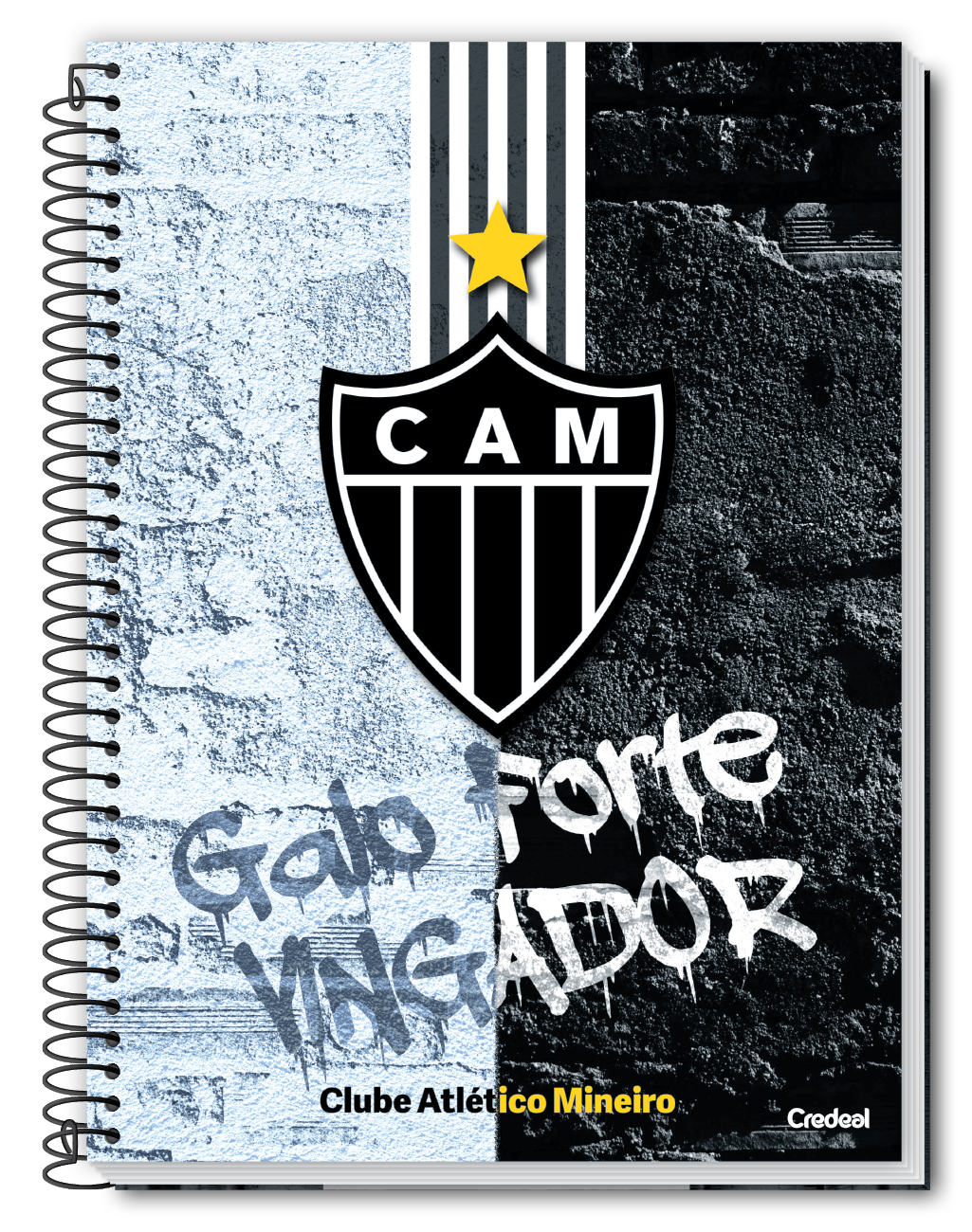 Atlético MG - Caderno Espiral