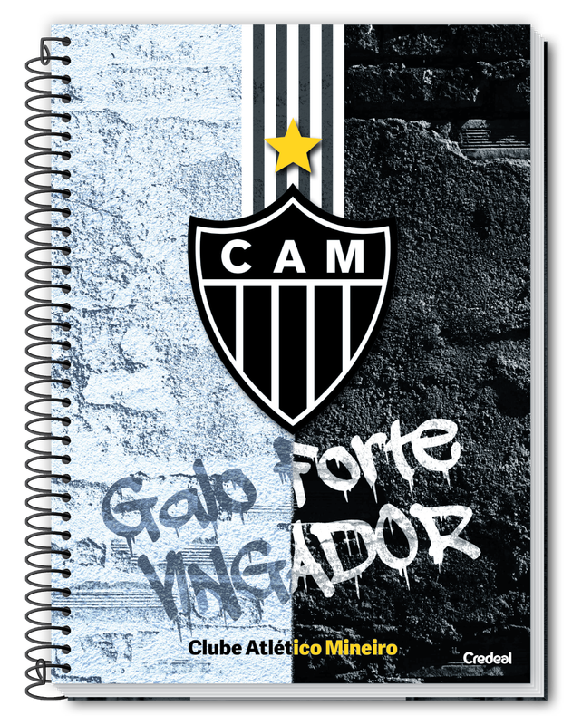 Atlético MG - Caderno Espiral
