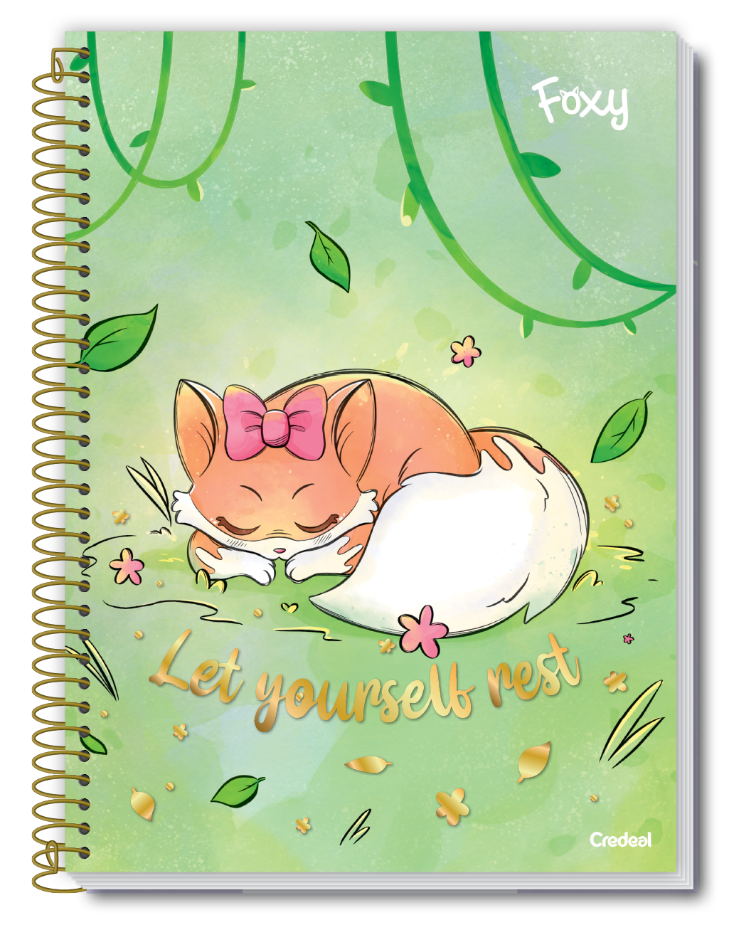 Foxy Teen - Caderno Espiral