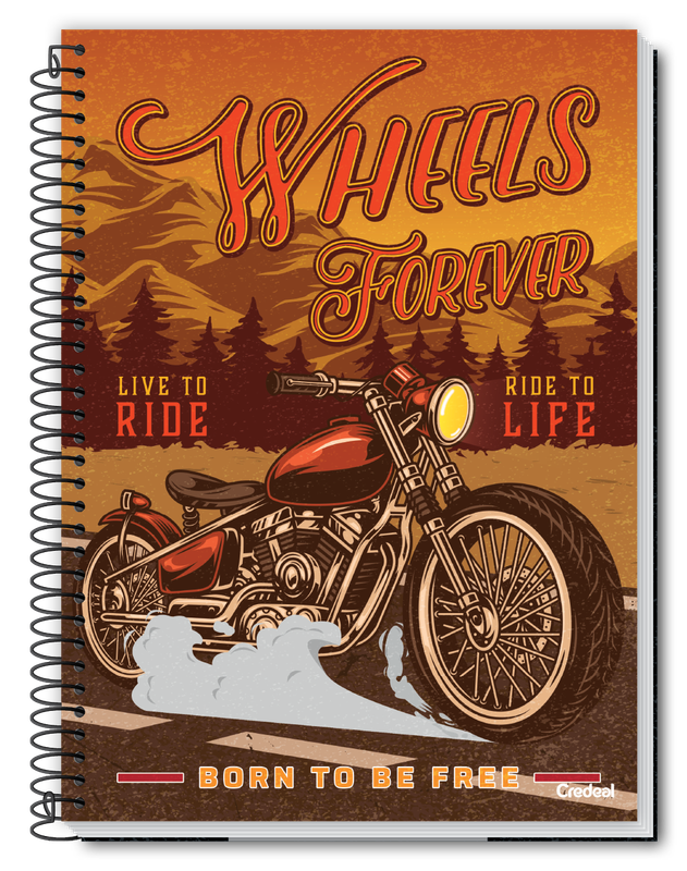 Golden Years - Caderno Espiral