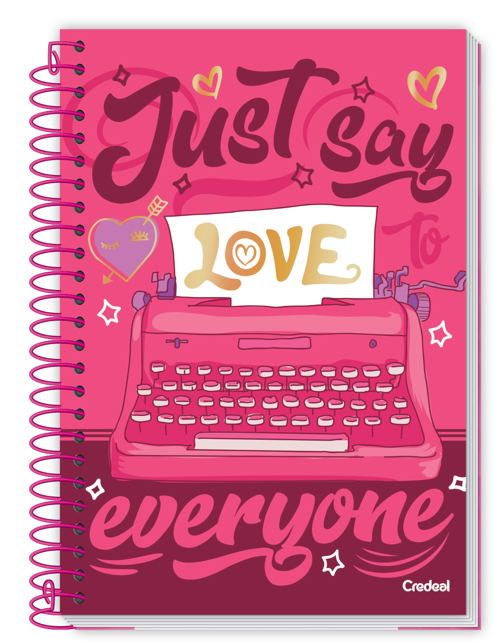 Love - Caderno Espiral