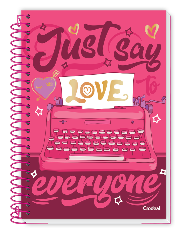 Love - Caderno Espiral