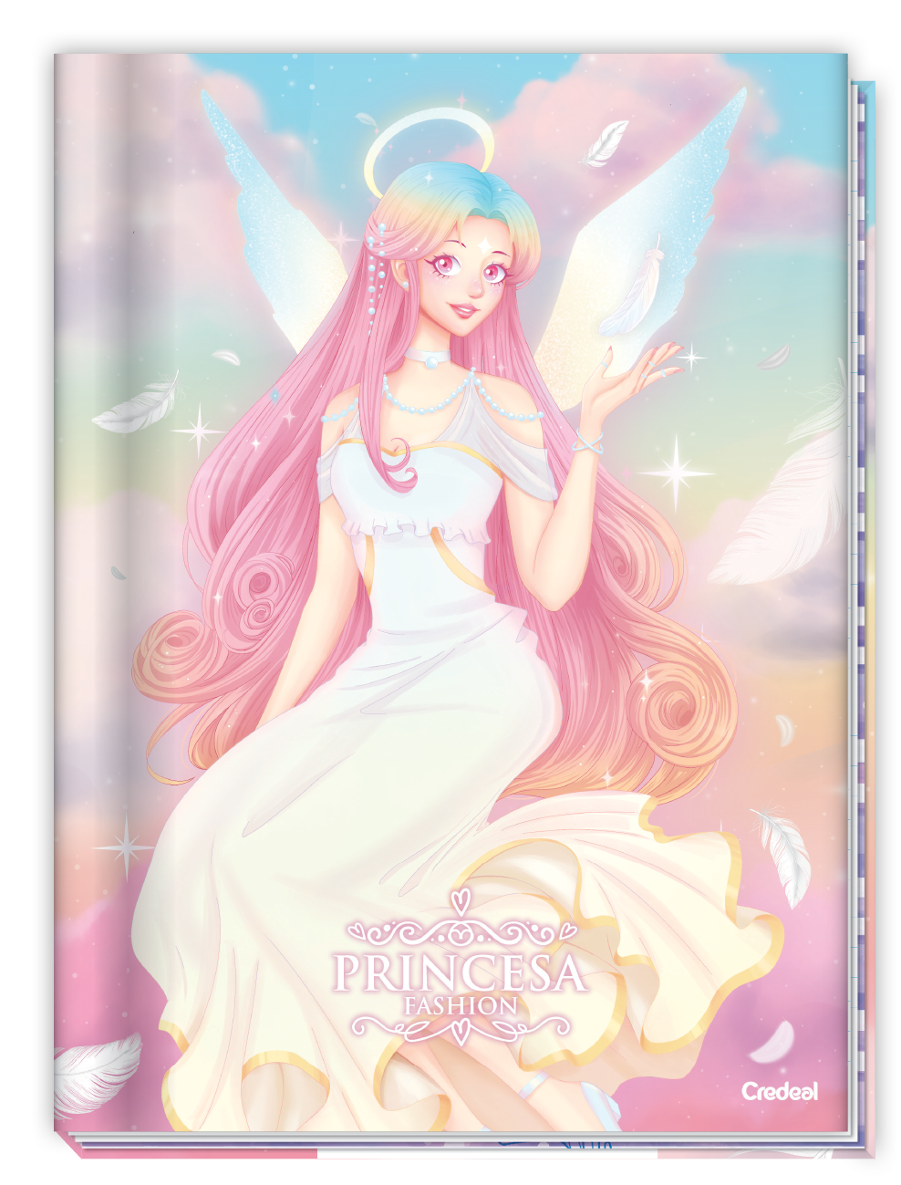 Princesa Fashion - Caderno Costurado