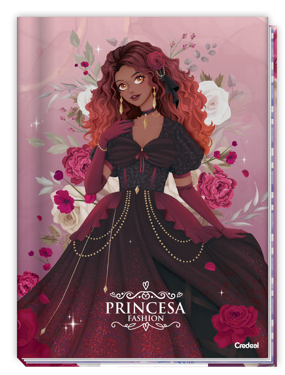Princesa Fashion - Caderno Costurado