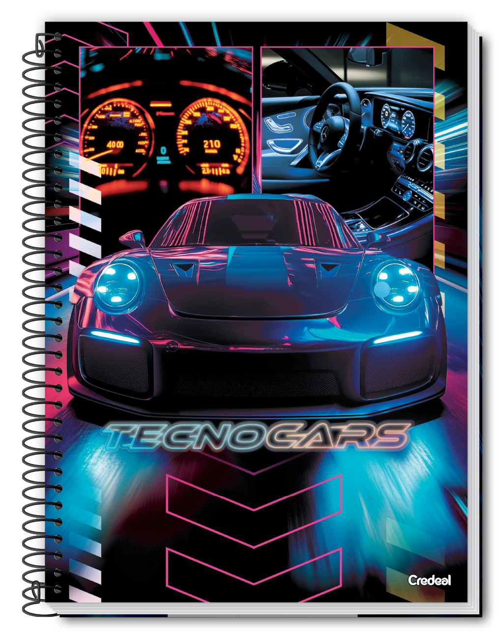Tecnocars - Caderno Espiral