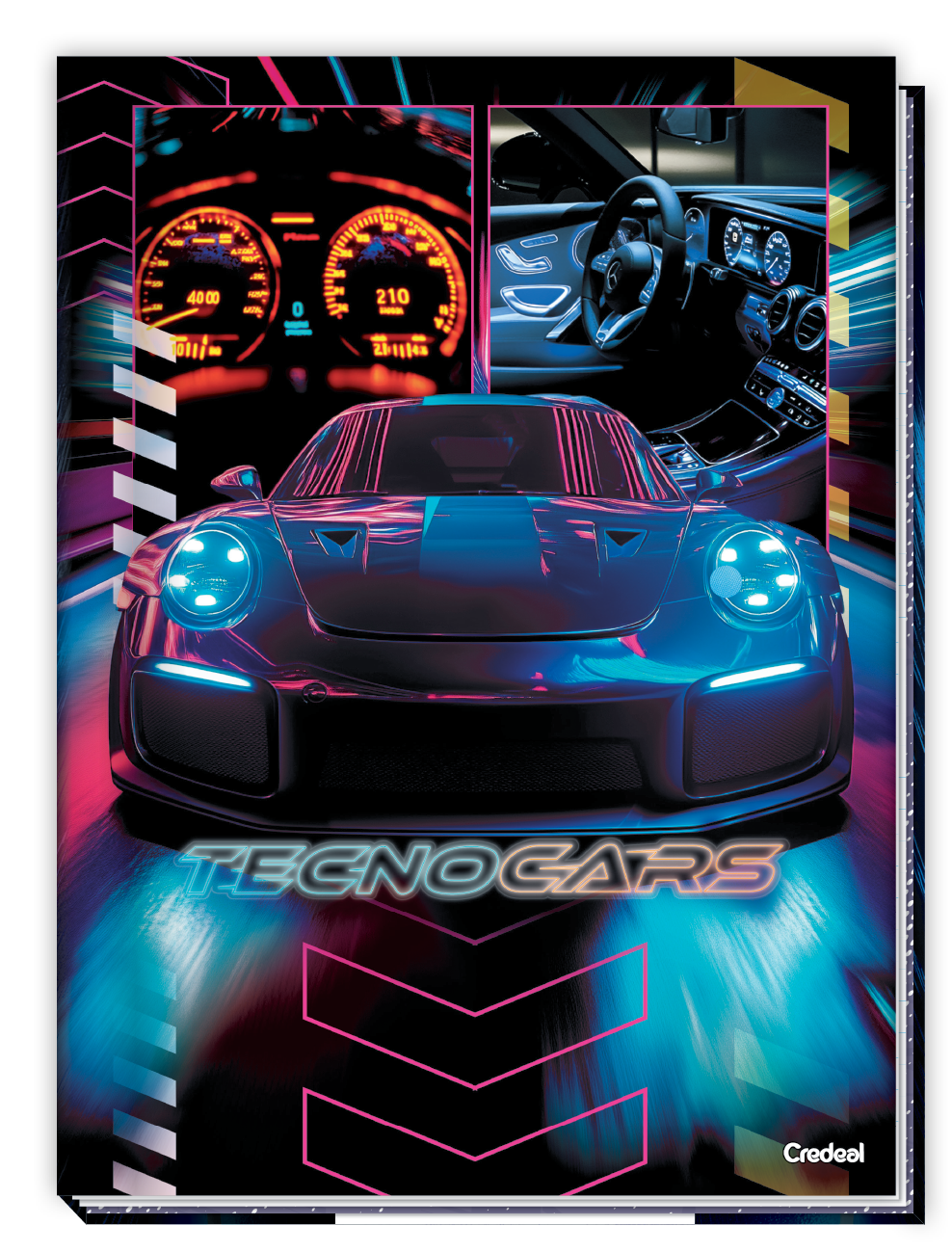 Tecnocars - Caderno Costurado