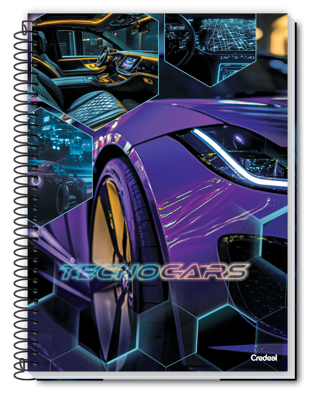 Tecnocars - Caderno Espiral