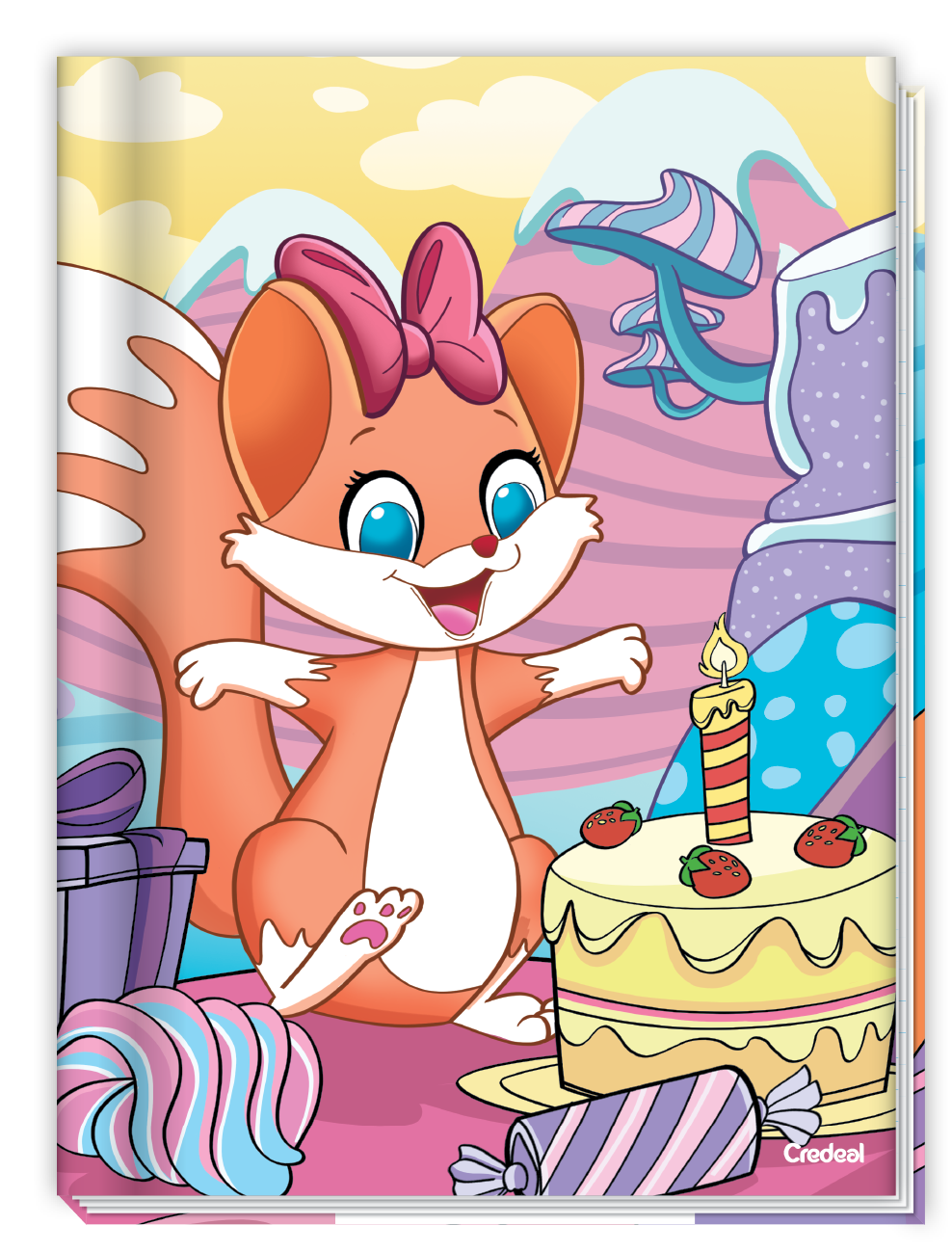 Foxy Kids - Caderno Costurado