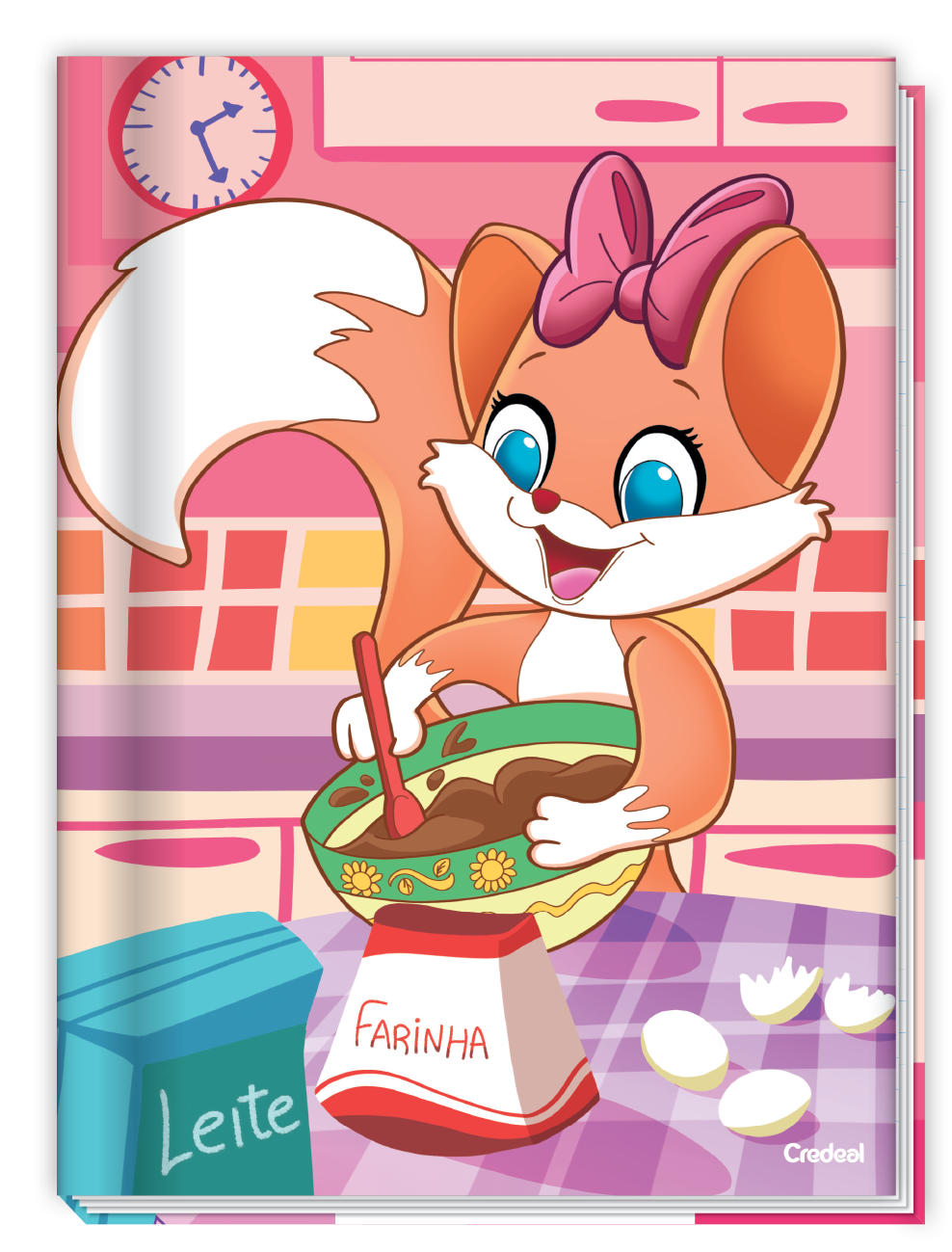 Foxy Kids - Caderno Costurado