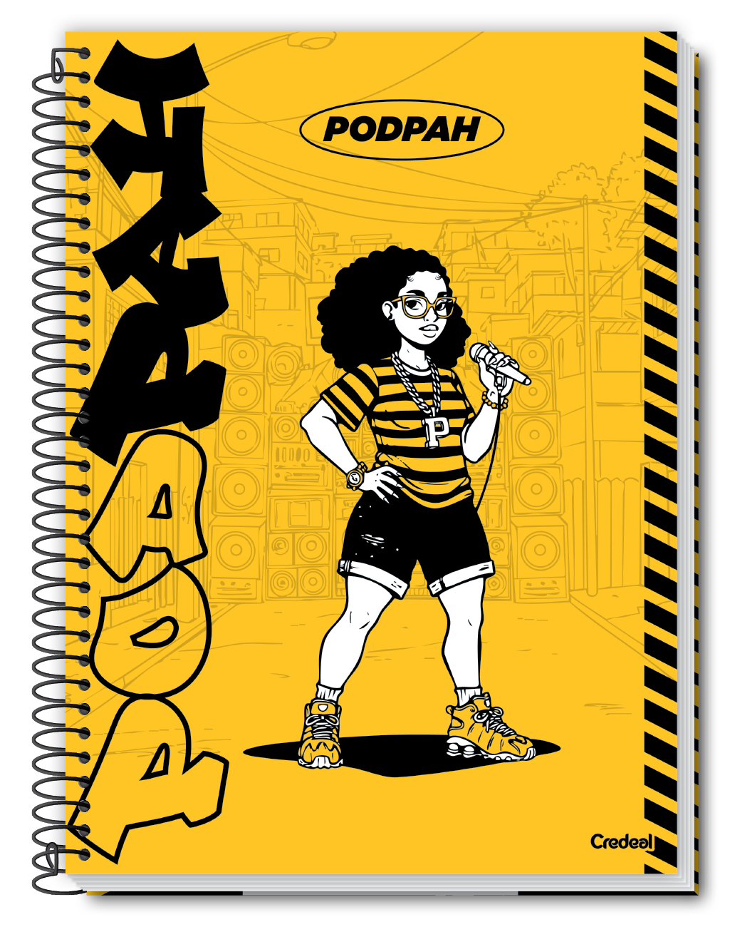 Pod Pah - Caderno Espiral