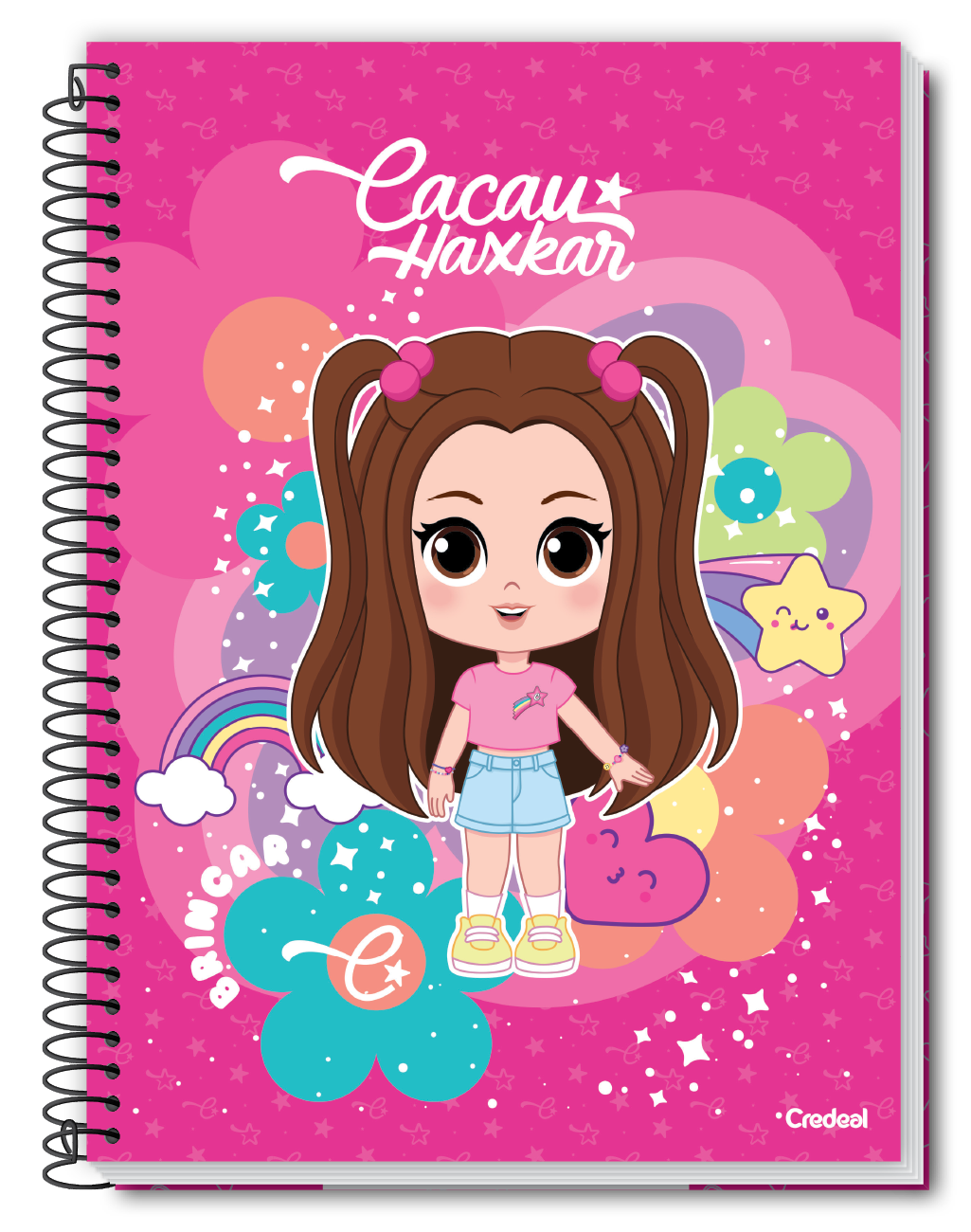 Cacau Haxkar - Caderno Espiral