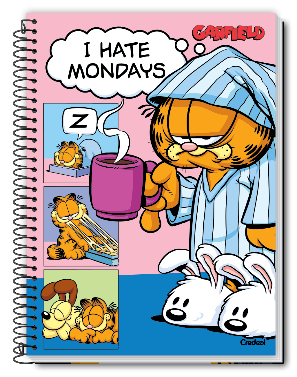 Garfield - Caderno Espiral