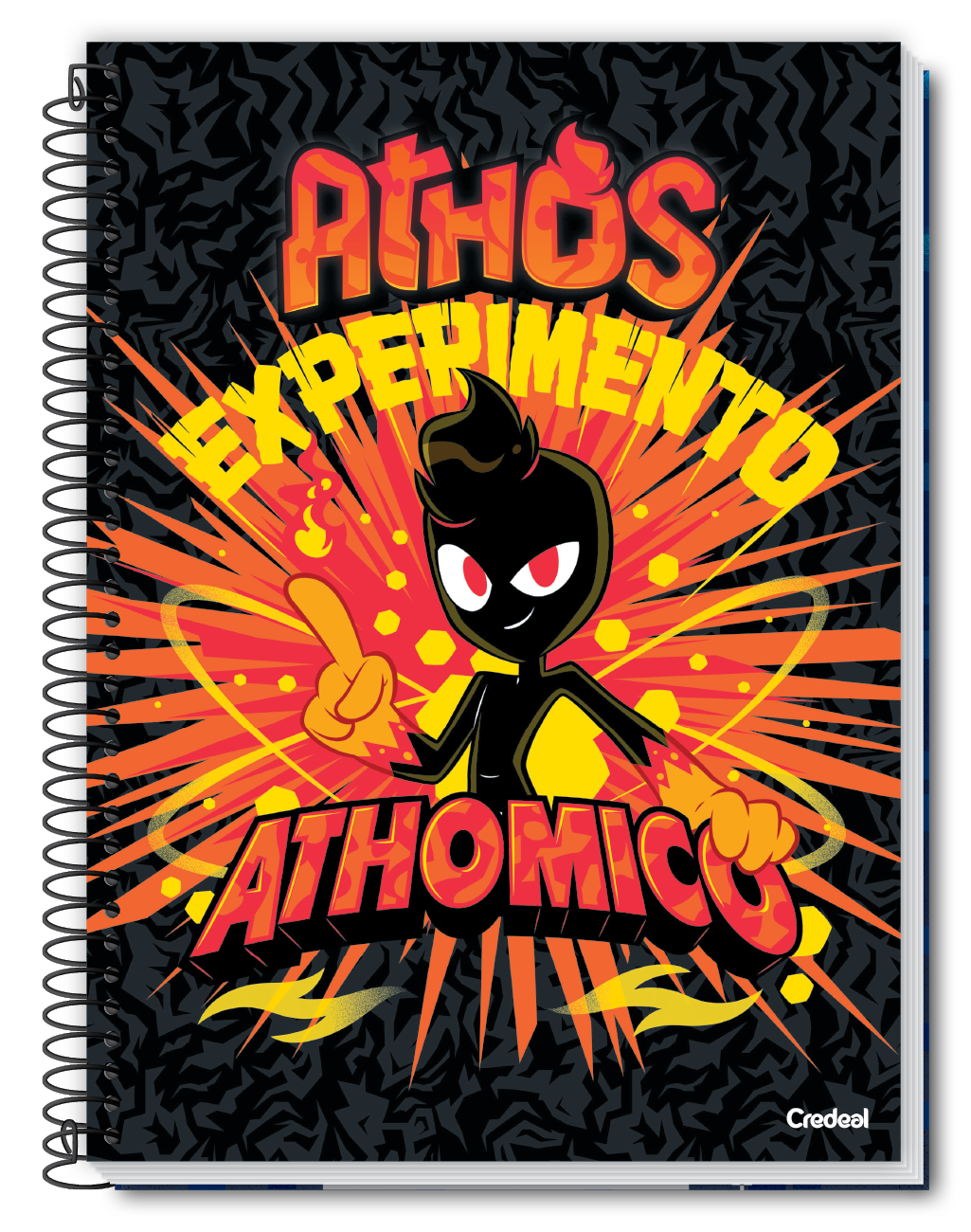 Athos e Problems  - Caderno Espiral