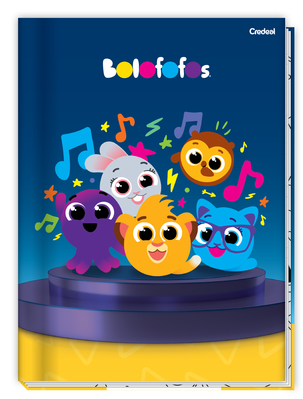 Bolofofos - Caderno Costurado