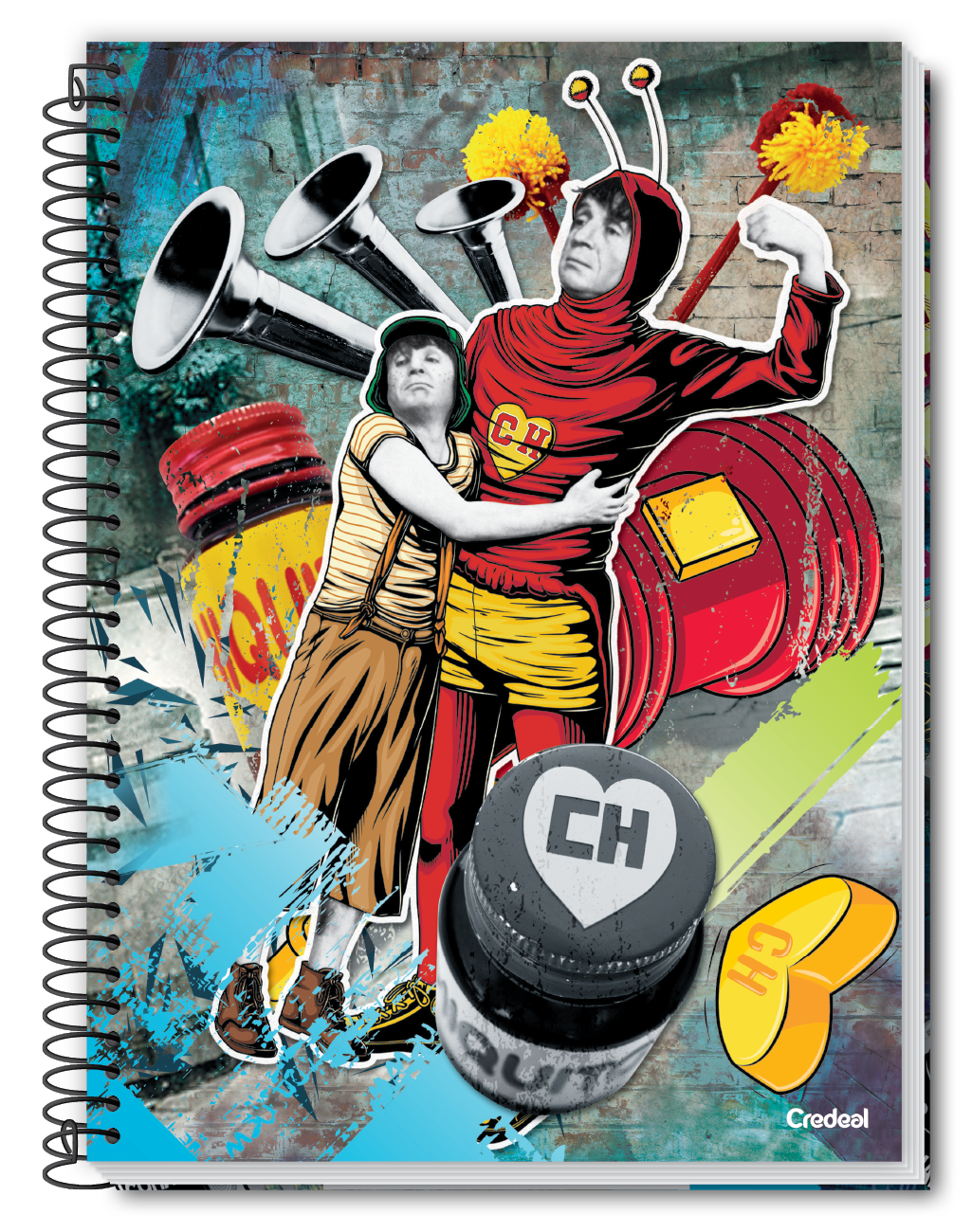 Chapolin Light - Caderno Espiral