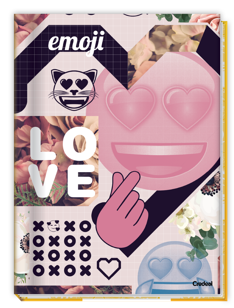 Emoji  - Caderno Costurado