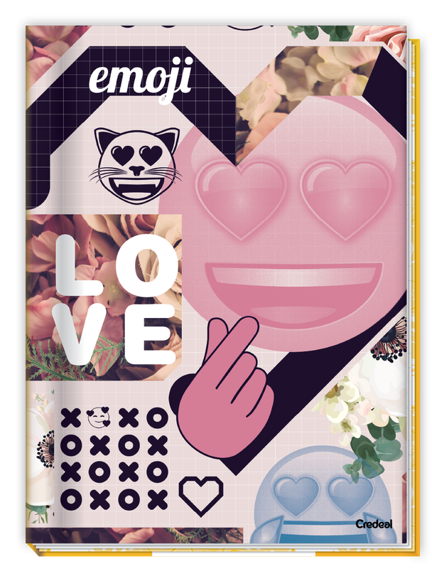 Emoji  - Caderno Costurado