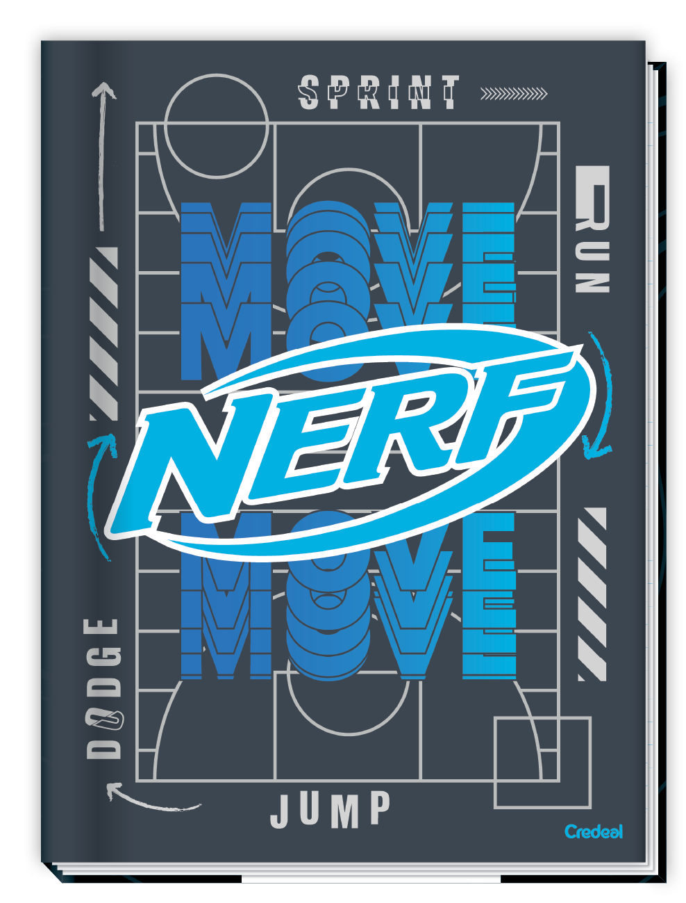Nerf Light - Caderno Costurado