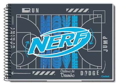 Nerf Light - Caderno de Desenho