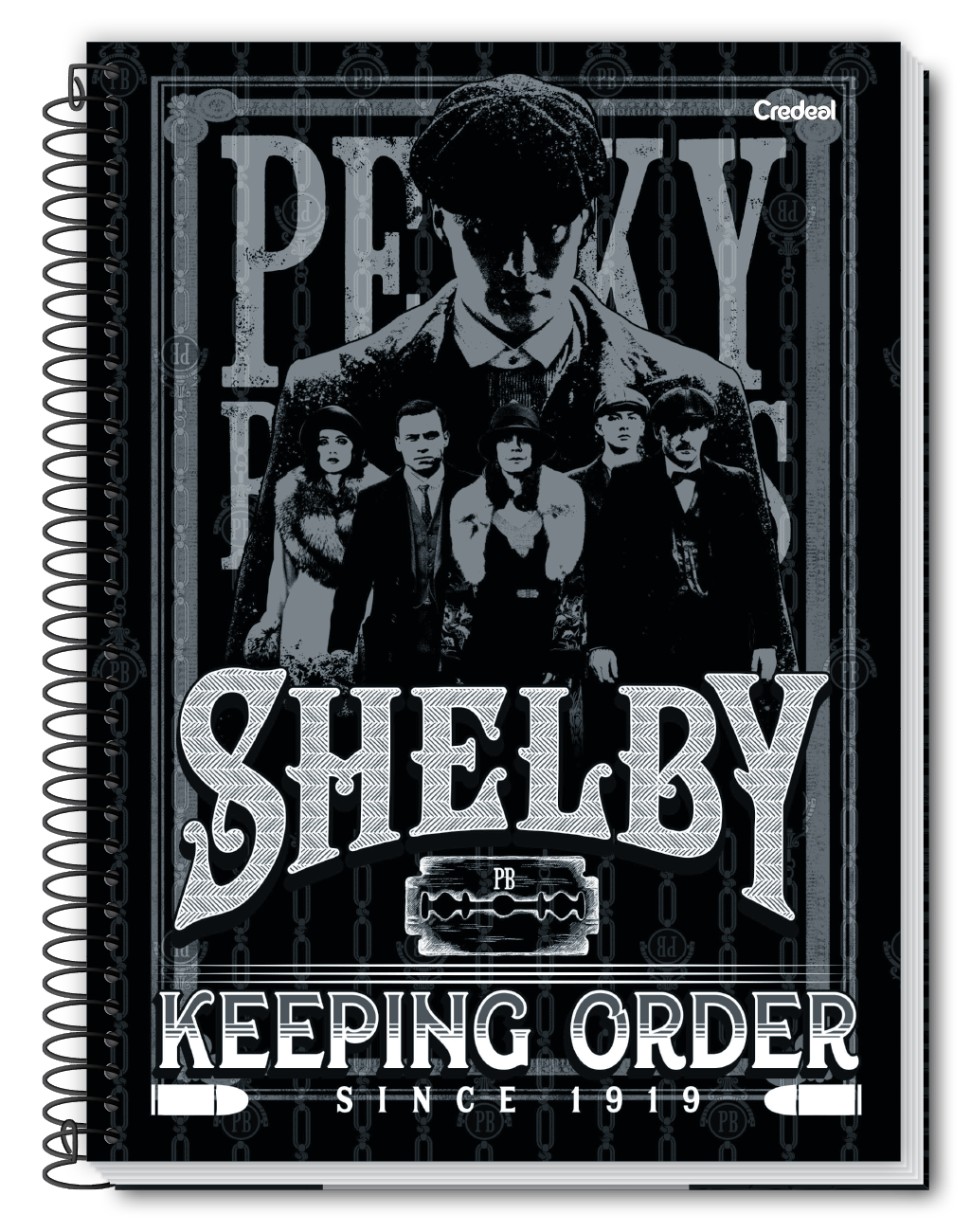 Peaky Blinders - Caderno Espiral