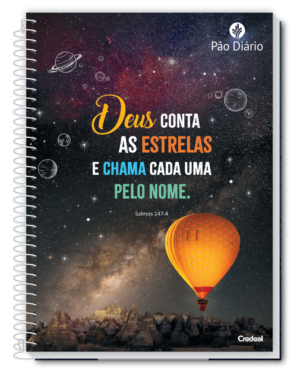 Pão Diário Light - Caderno Espiral