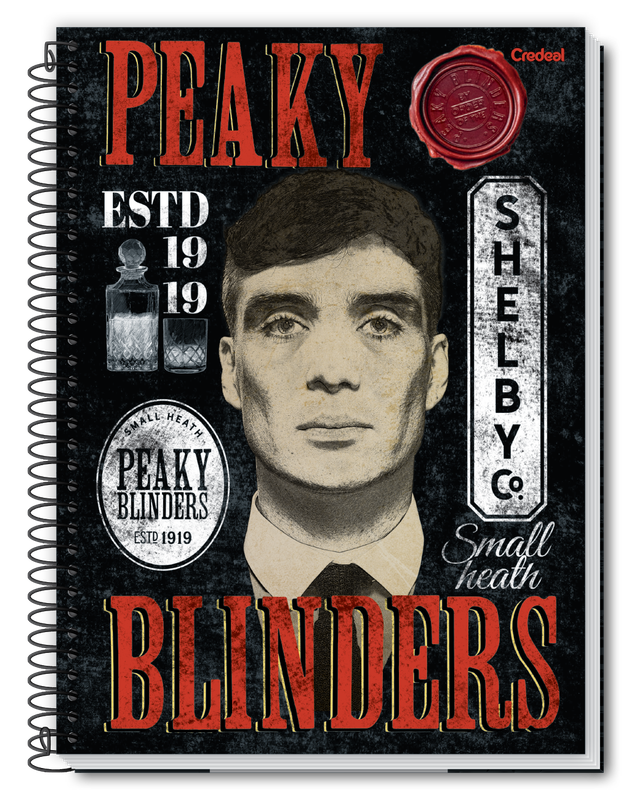 Peaky Blinders - Caderno Espiral