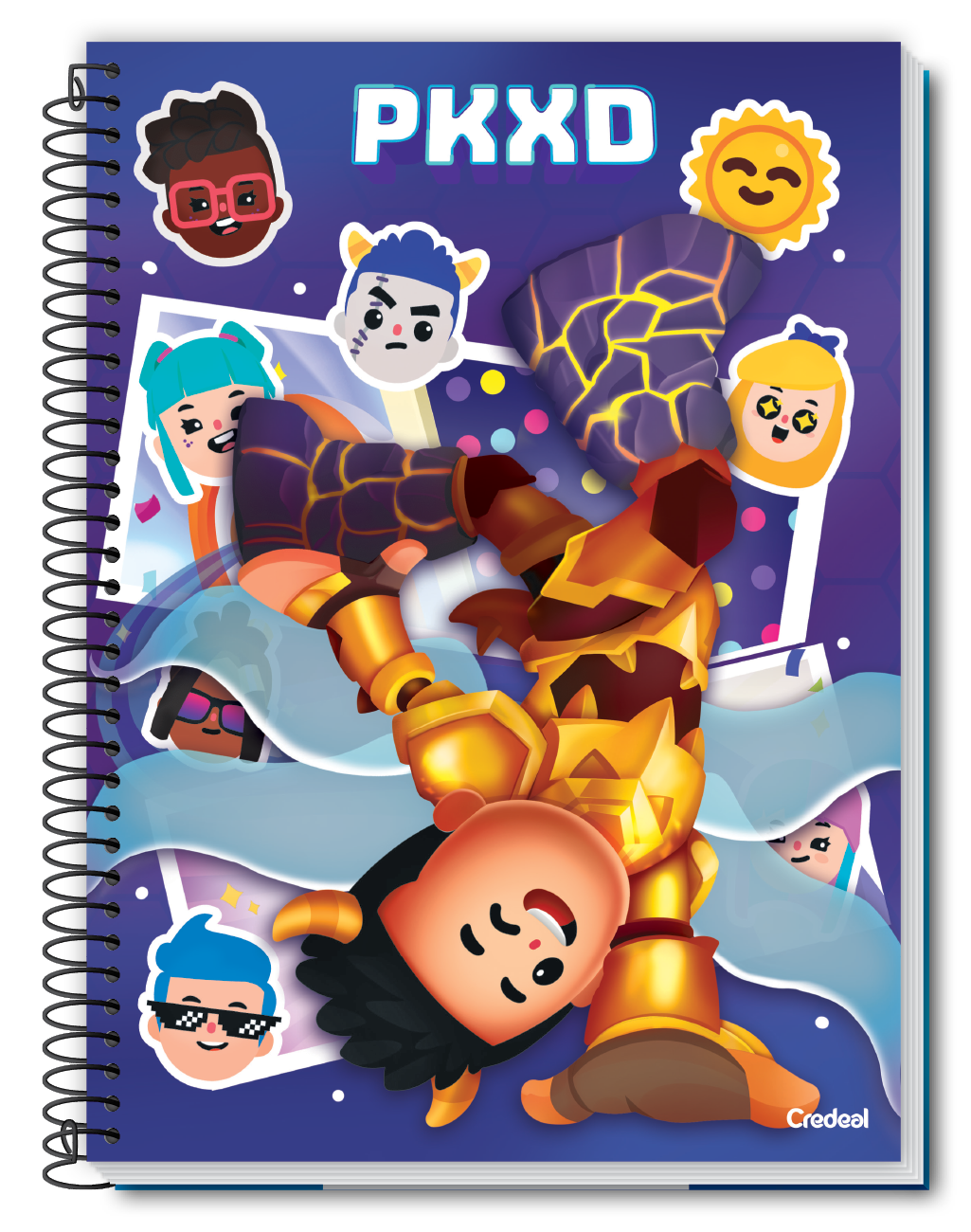 PK XD - Caderno Espiral