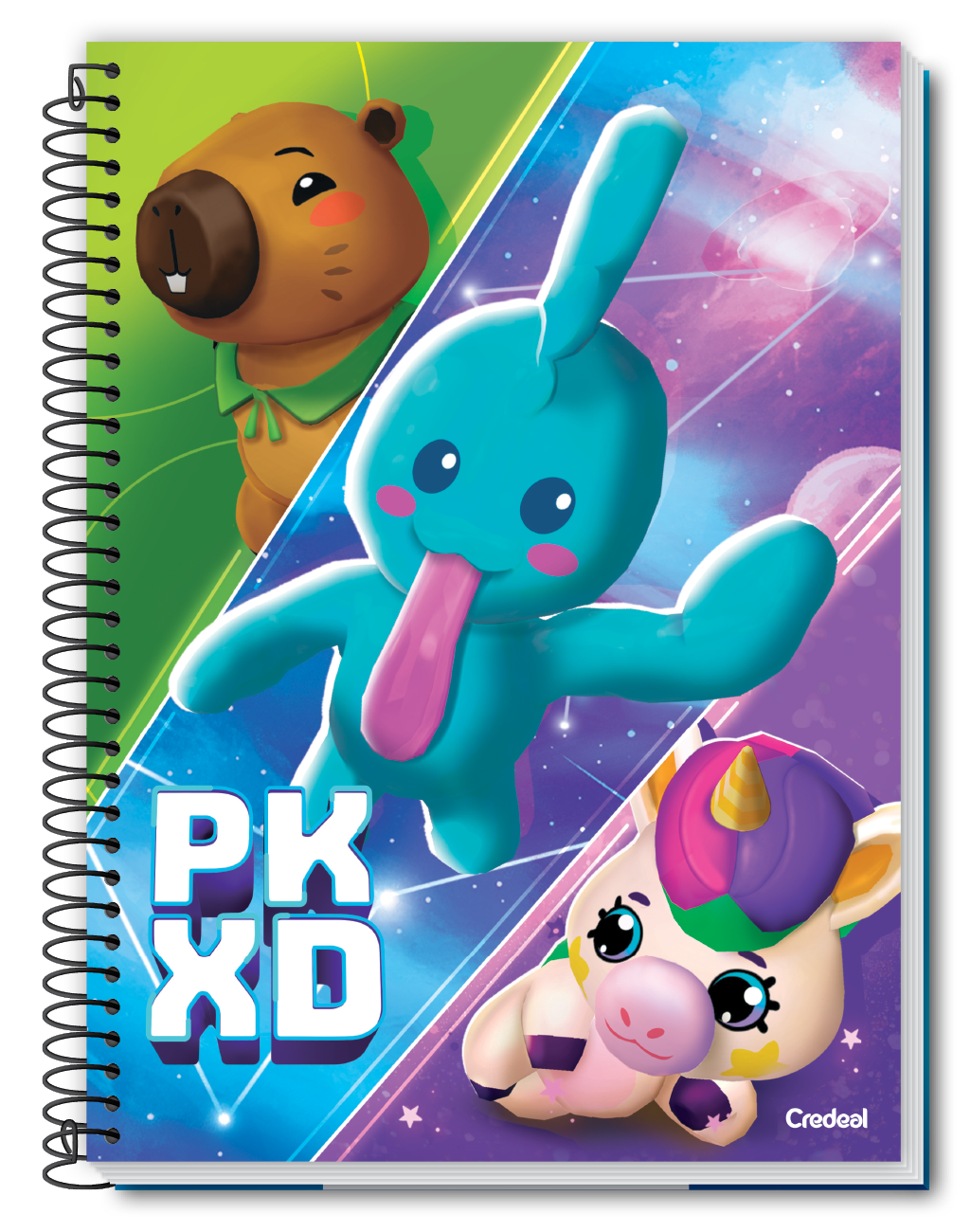 PK XD - Caderno Espiral
