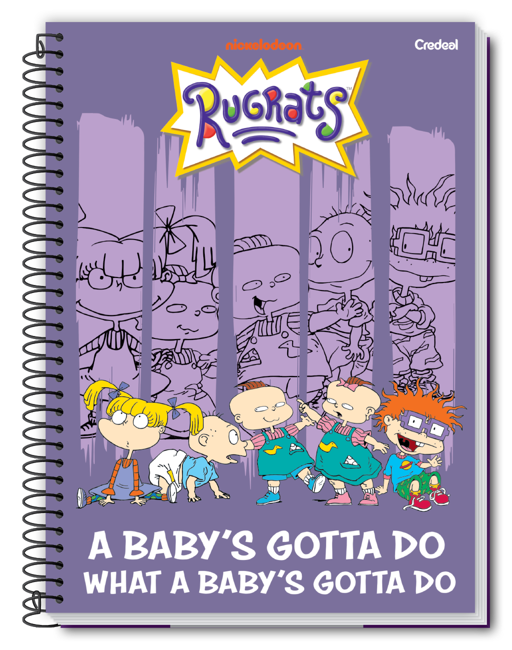 Rugrats Light - Caderno Espiral