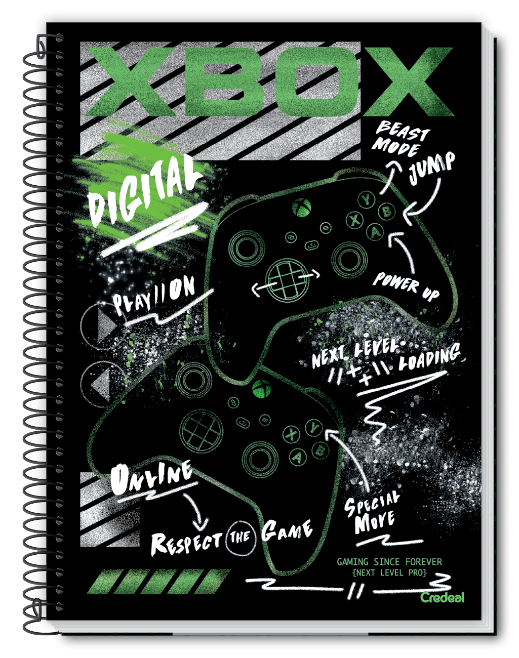 XBOX - Caderno Espiral