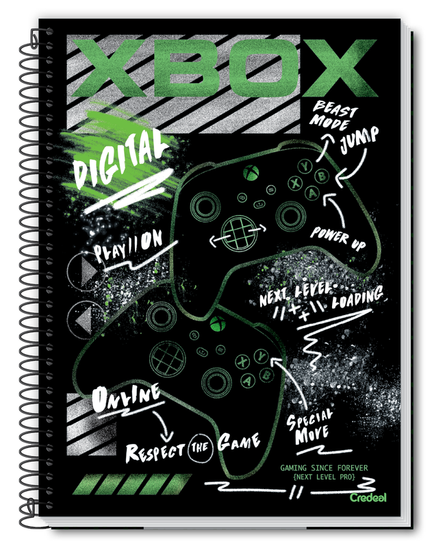 XBOX - Caderno Espiral