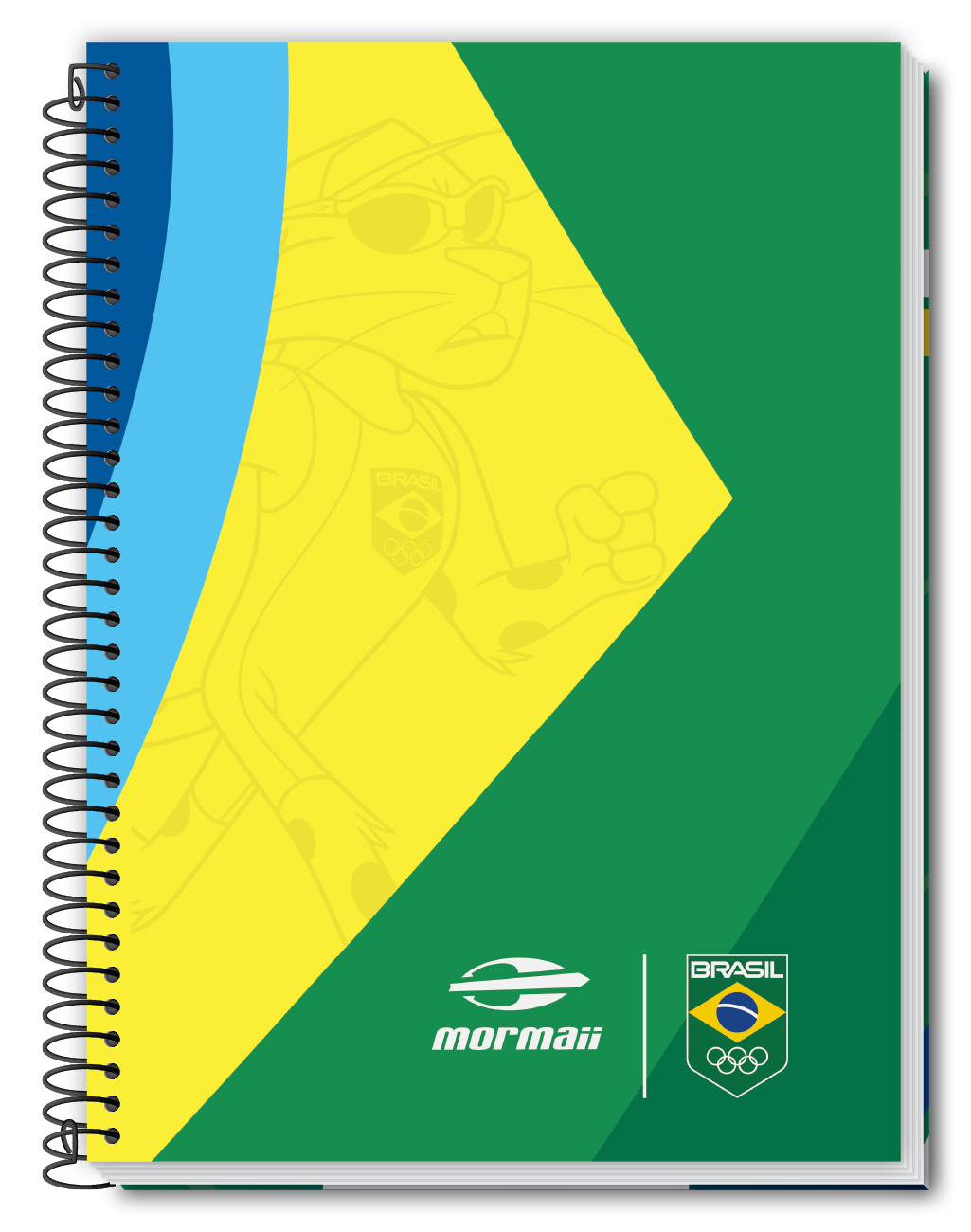 Time Brasil Mormaii - Caderno Espiral