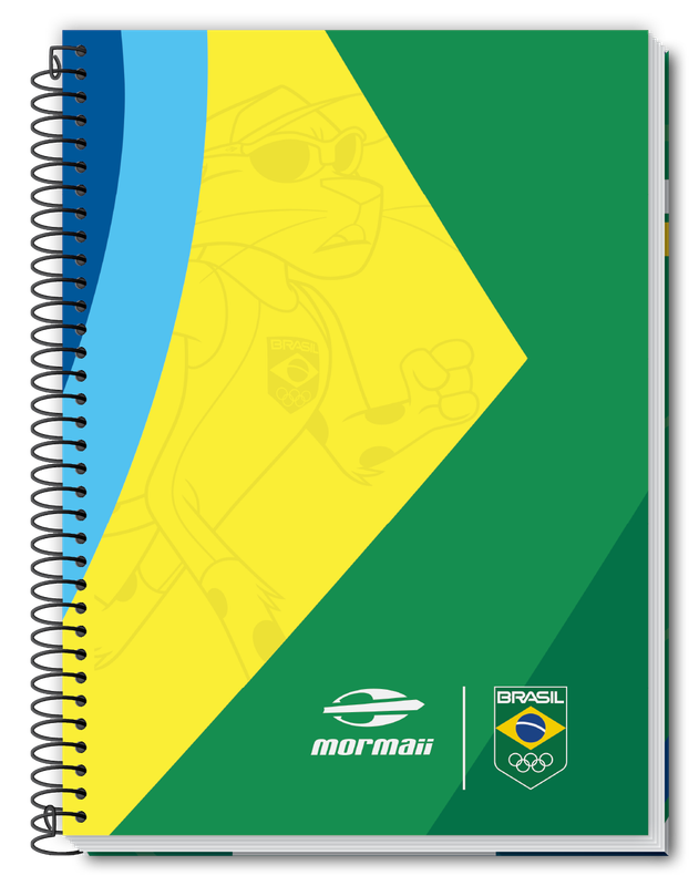 Time Brasil Mormaii - Caderno Espiral