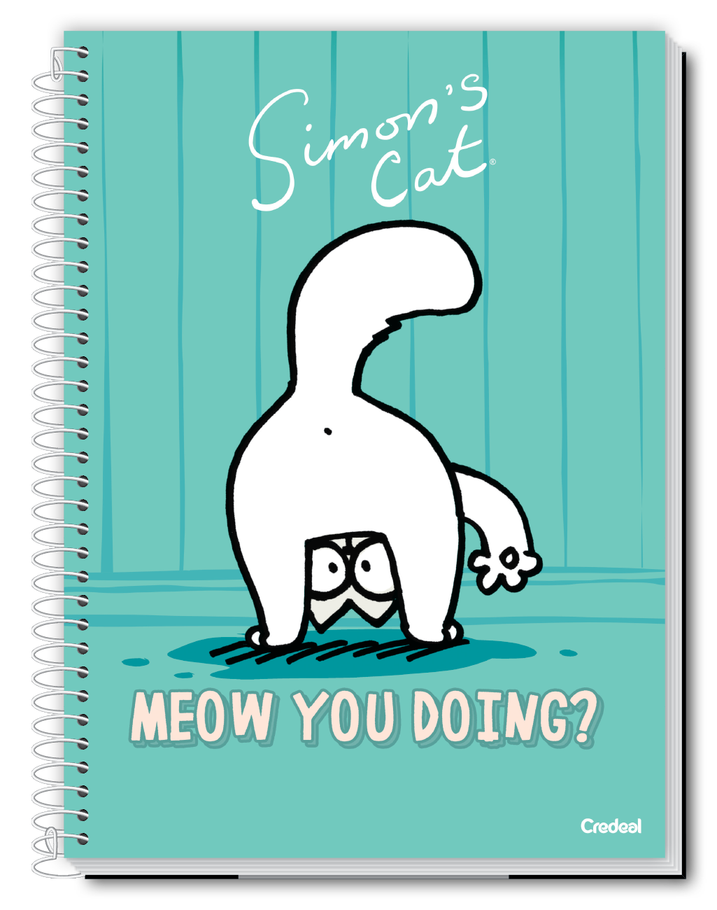 Simon's Cat - Caderno Espiral