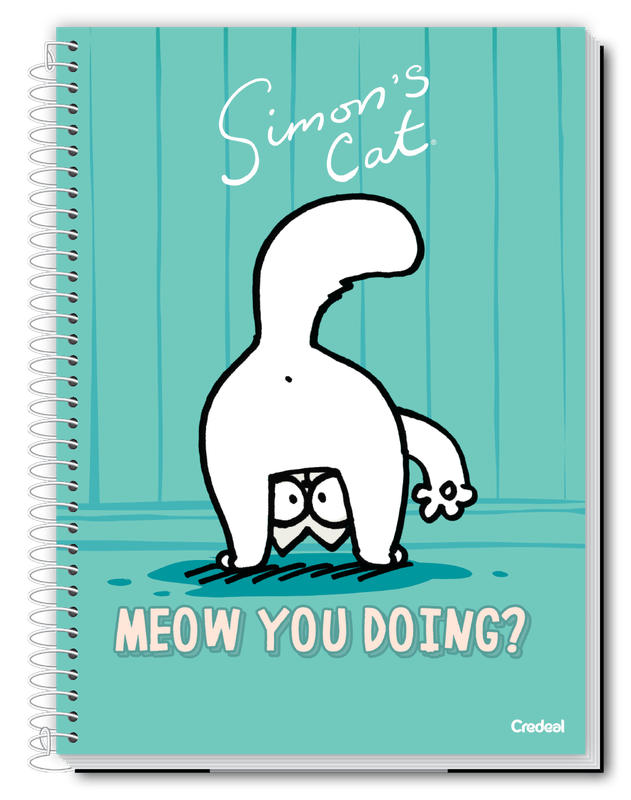 Simon's Cat - Caderno Espiral