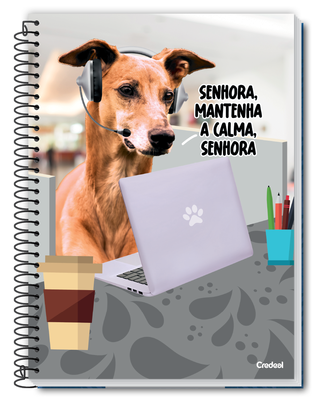 Vida de Pet - Caderno Espiral