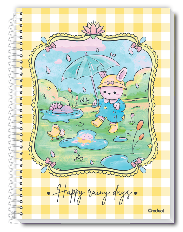Tiny Tails - Caderno Espiral