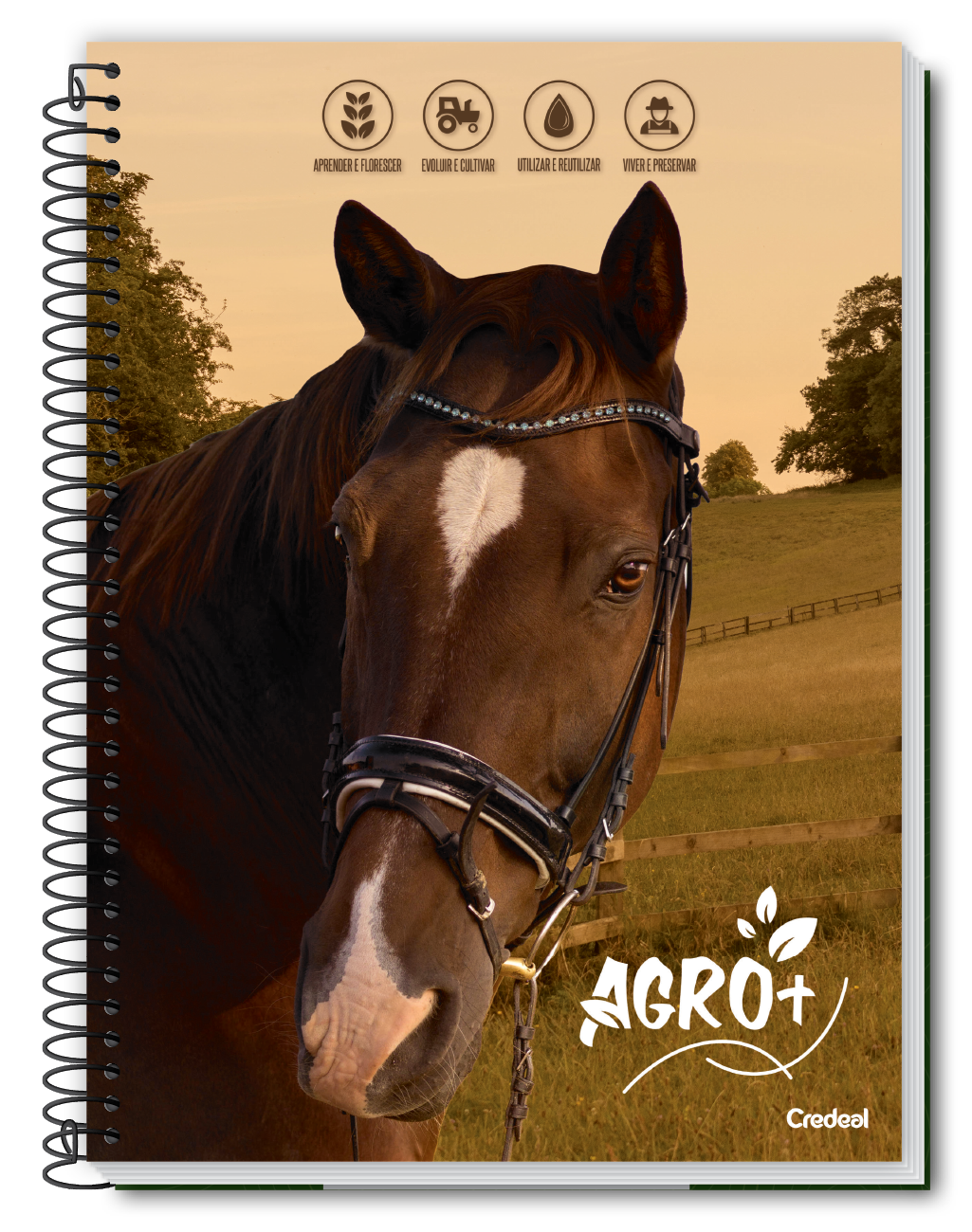 Agro + - Caderno Espiral