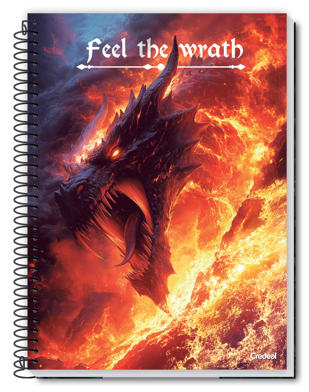 Aventura Com Dragões - Caderno Espiral